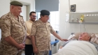 القوات المسلحة الأردنية تحتفل بعيد الأضحى المبارك.. كبار الضباط يزورون المرضى في المستشفيات العسكرية  صور