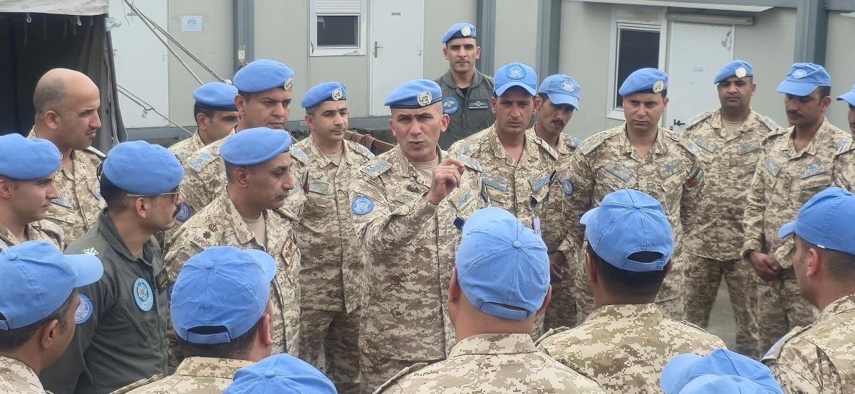 وحدة الطائرات العامودية الأردنية في الكونغو تحتفل بعيد الأضحى المبارك...صور