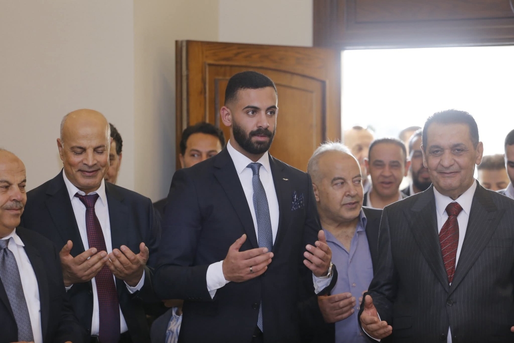 الرضاونه يهنئ رجل الأعمال مروان سعيد الركيبات بمناسبة خطوبة نجله المهندس عبدالله