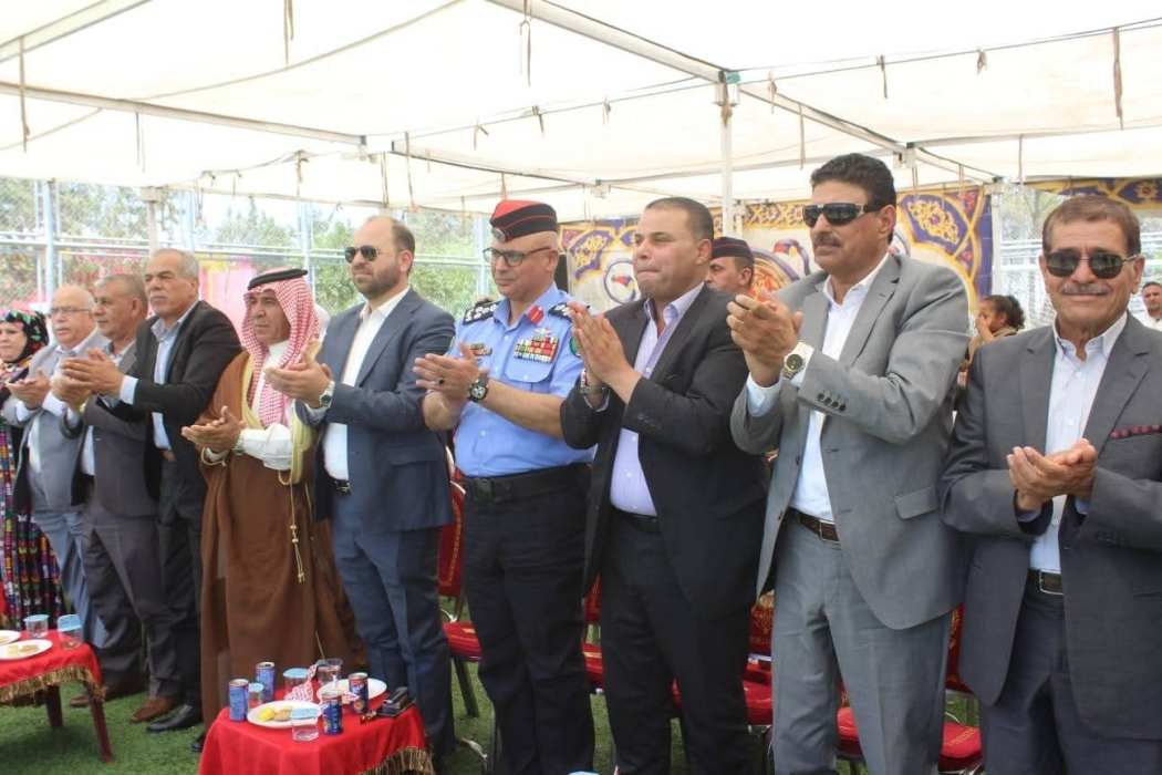 شارك مدير شرطة لواء الرمثا باحتفال مركز زها الثقافي