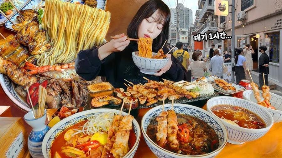 مدونة طعام كورية تثير الجدل .. شهية مفتوحة ووزن لا يزيد