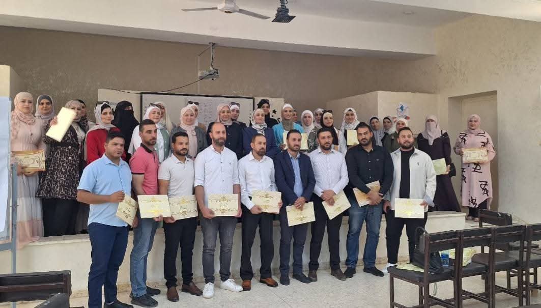 الخريشا تلتقي ضباط ارتباط الإعلام الرقمي في مدارس مديرية التربية والتعليم للواء ناعور.