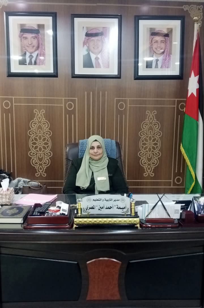 مديرة تربية المزار الشمالي توجه كلمة إرشادية لطلبة الثانوية العامة للدورة الصيفية 2025