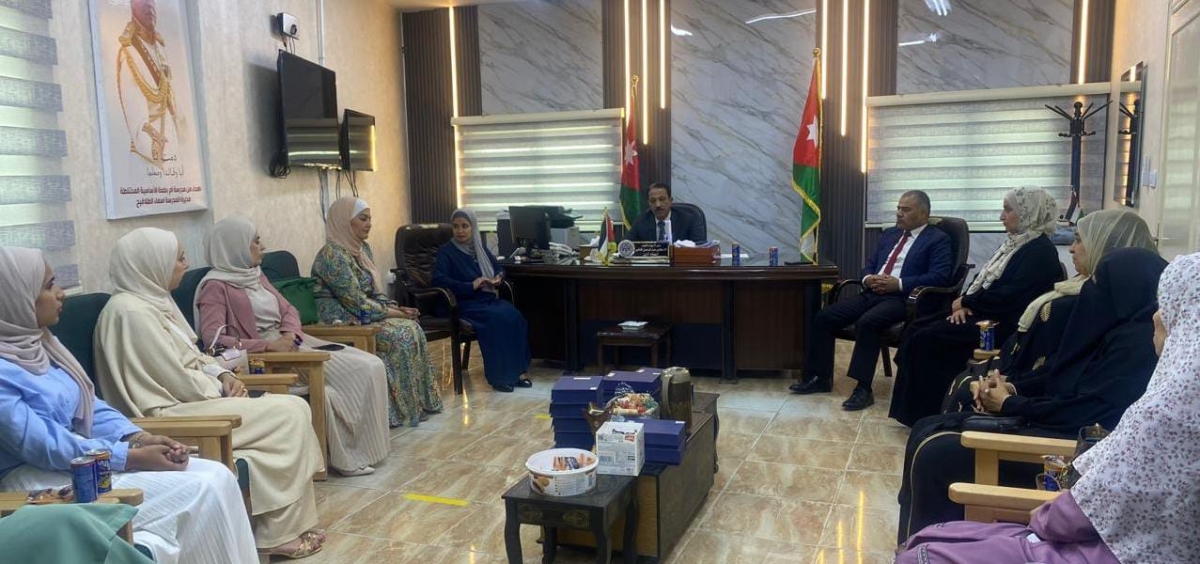 مدير تربية لواء الموقر يُكرّم فريق التعليم الدامج والمساند