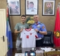 الهباهبة :قائد وحدة الانضباط يلتقي لاعب المنتخب الوطني سليم عبيد
