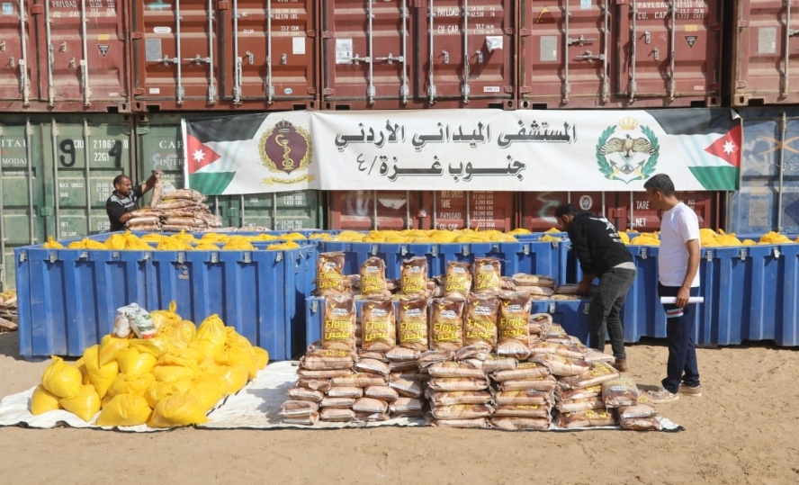 الإعلامي الحكومي في غزة: جهود كبيرة للجيش الأردني في القطاع