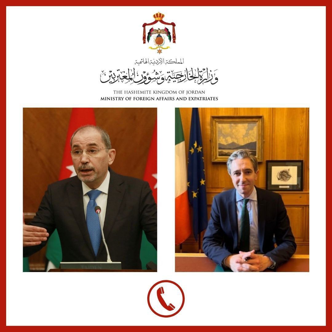 وزير الخارجية ونظيره الإيرلندي يبحثان خفض التصعيد في المنطقة