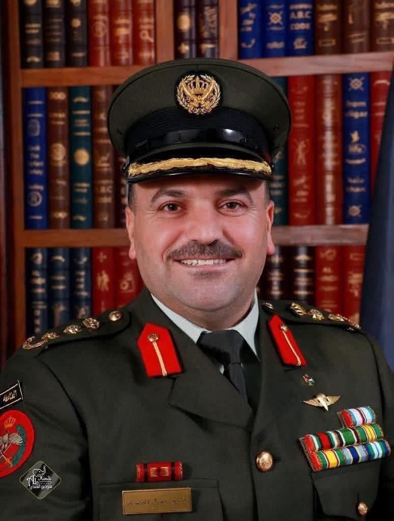 مبارك لـ العقيد الركن فراس المصري   تخرجه من كلية الدفاع الوطني الملكية الأردنية