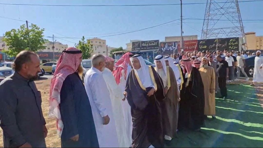 صلح عشائري بين عشيرة الزغيلات العمرو وعشيرة أبو شقير .