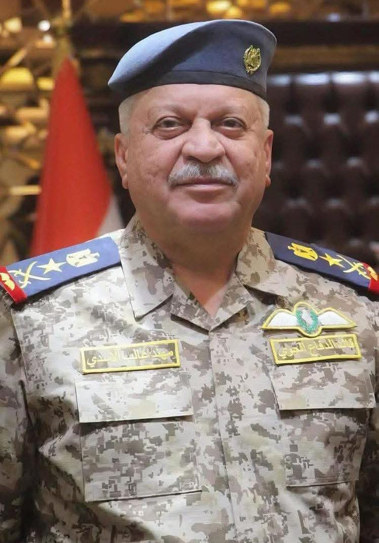 الفريق الطيار مهند  الاسدي قائد للقوة الجوية العراقية