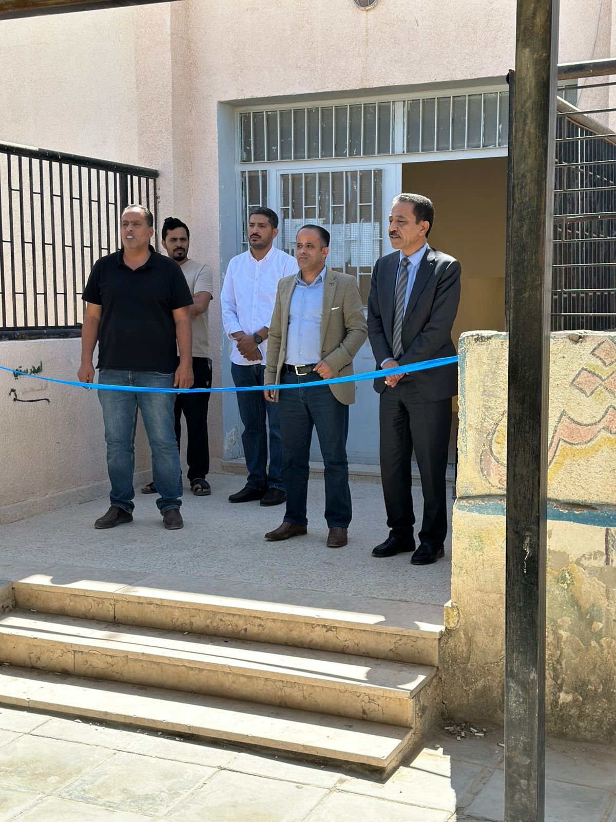 مدير تربية الموقر يفتتح الناديين الصيفيين في مدرستي الذهيبة الغربية الثانوية للبنين وأم بطمة الثانوية المختلطة