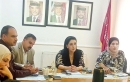 أبو رمان تلتقي فريق من قسم البحث التربوي مديرية البحث والتطوير التربوي .