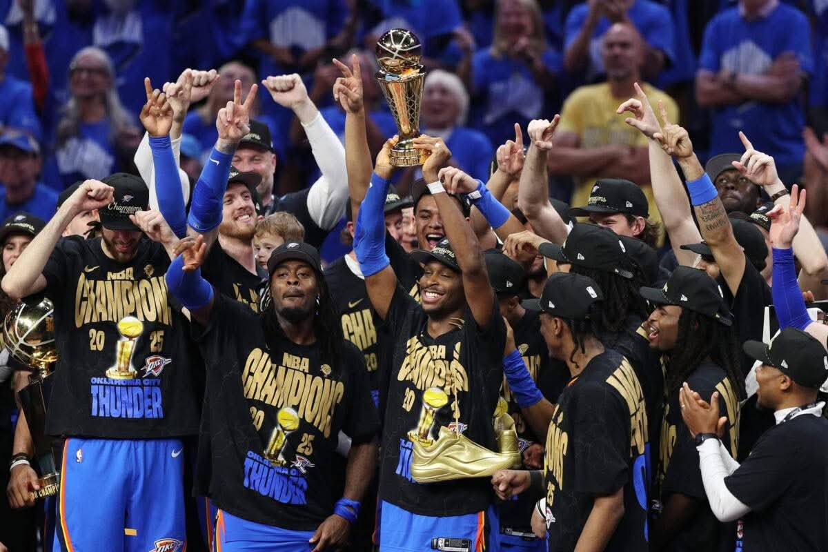 اوكلاهوما سيتي ثاندر يحرز لقب NBA