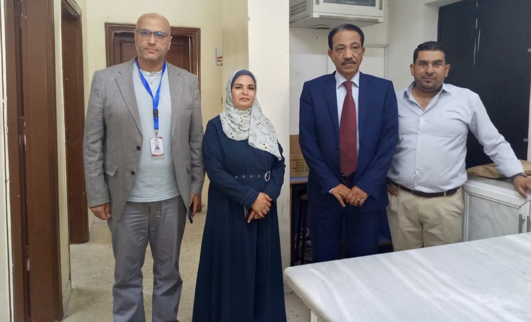 مدير تربية لواء الموقر يتفقد سير امتحان الثانوية العامة لمبحث اللغة الانجليزية