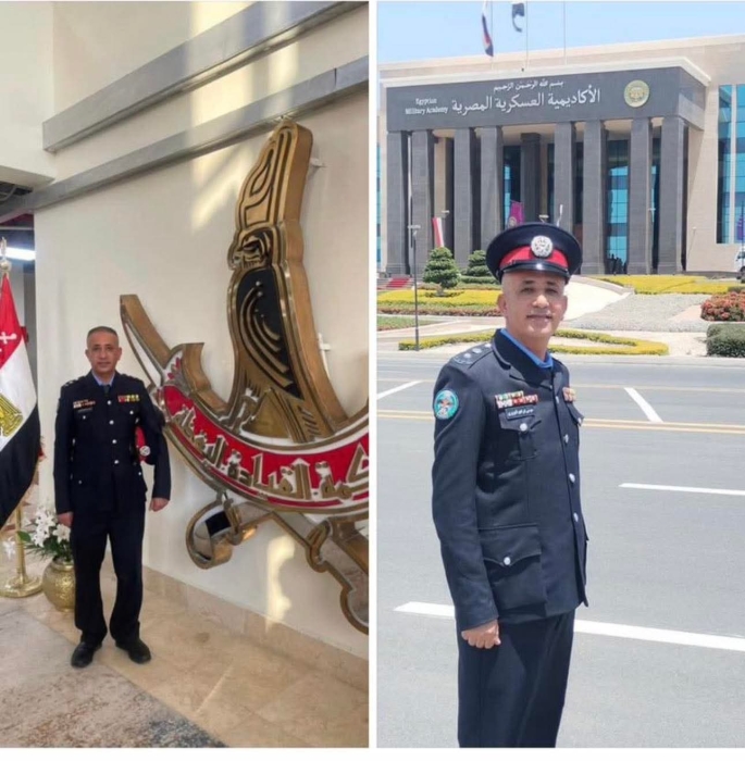 مبارك للمقدم الركن موسى  الجريري... الماجستير من الاكاديميه العسكريه المصريه