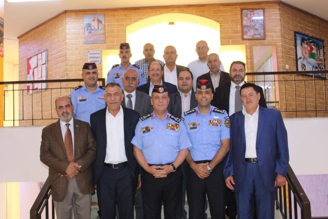 العميد الحمايدة يلتقي متقاعدي الأمن العام في البلقاء