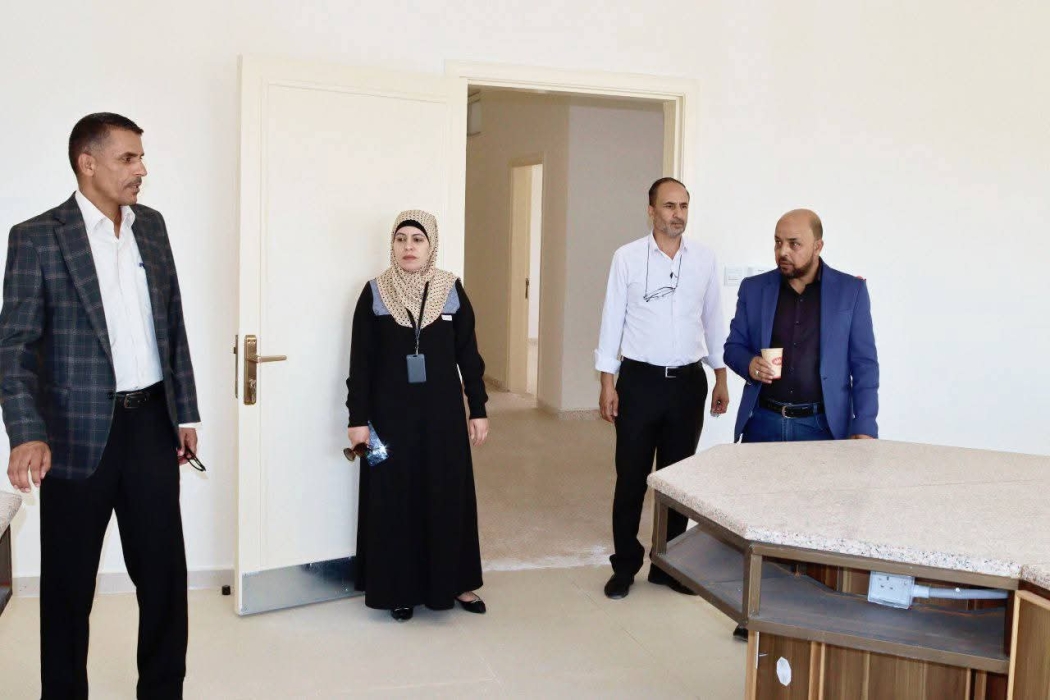 مدير تربية البادية الشمالية يتفقد مدارس جديدة استعدادًا للعام الدراسي الجديد