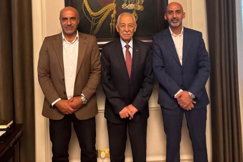 إدارة النادي الفيصلي في زيارة إلى الديوان الملكي الهاشمي