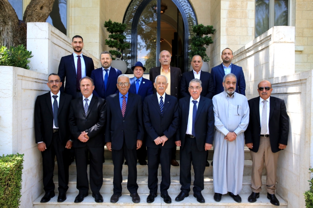العيسوي خلال لقائه وفد جمعية لفتا العربية للعمل الاجتماعي