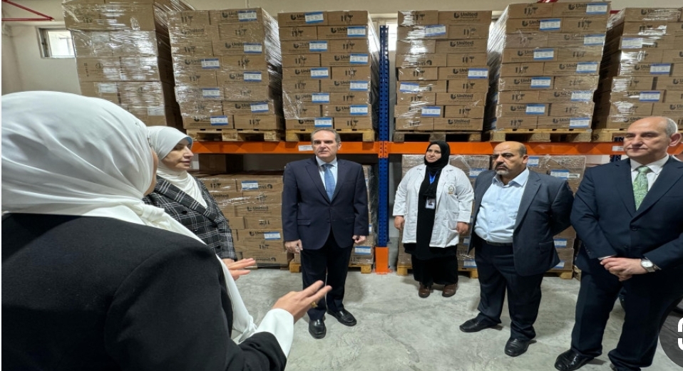 وزير الصحة يفتتح مستودعات أدوية إقليم الجنوب ومركز صحي الشوبك الشامل