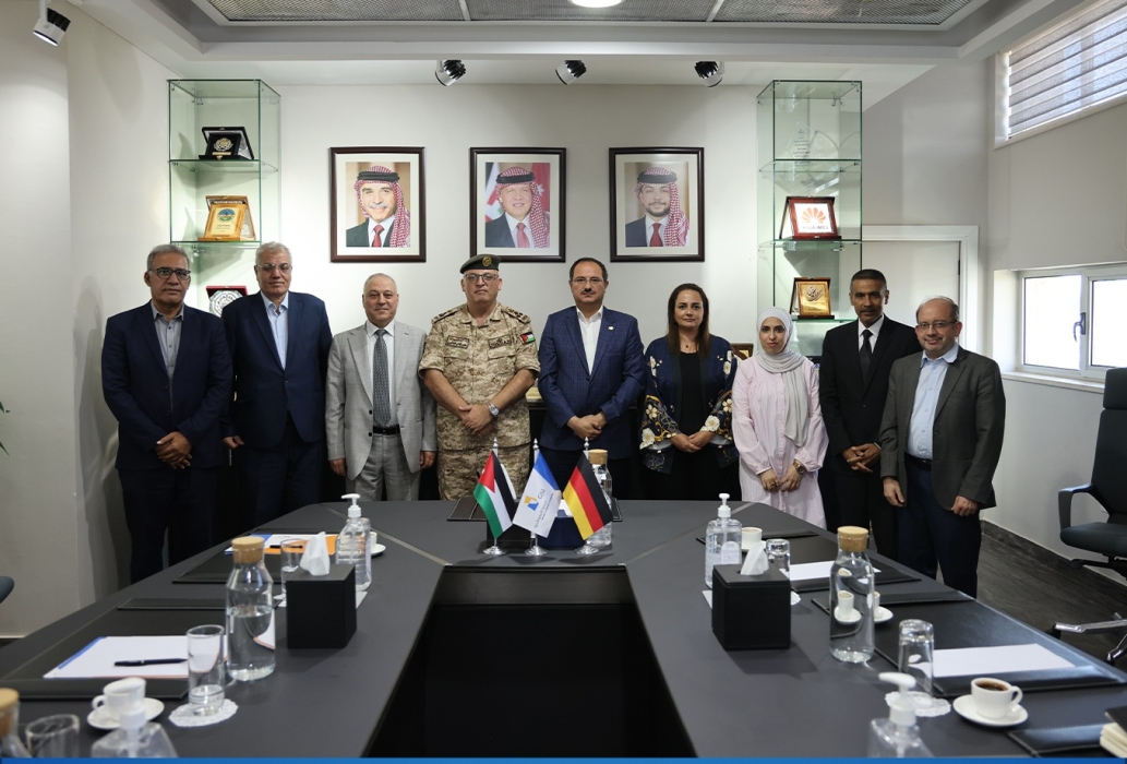 الألمانية الأردنية تبحث التعاون مع المركز الإقليمي لعلوم الفضاء لغرب آسيا