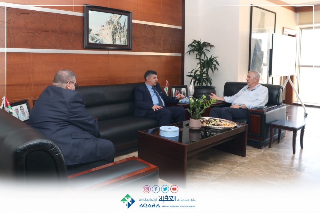 المجالي والدويري يبحثان تعزيز التعاون لتلبية الطلب المتزايد على المياه في العقبة