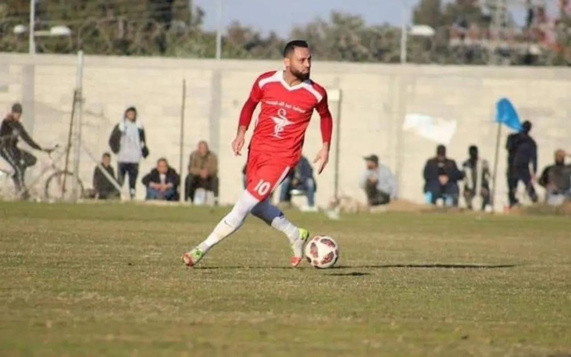 استشهاد اللاعب الفلسطيني مهند الليلي في قصف صهيوني