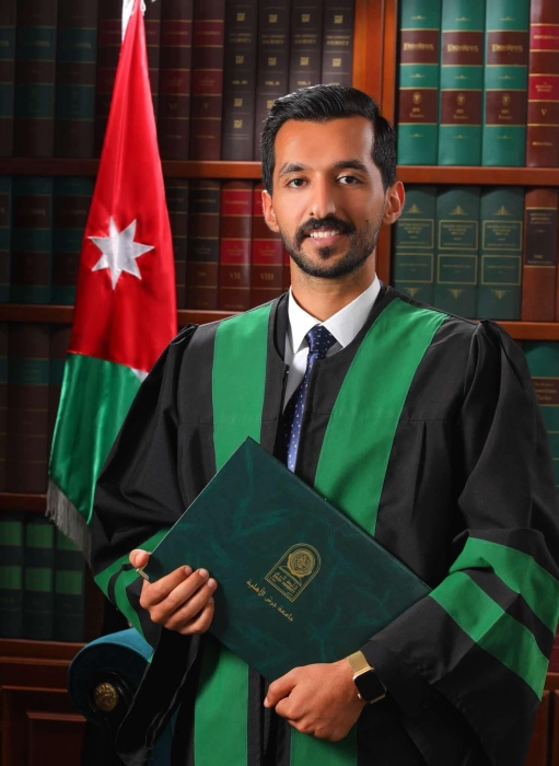 عبدالله زيد غازي العدوان يتخرج من جامعة جرش بتخصص الهندسة الزراعية