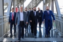 الوفد السوري يطّلع على تجربة الأردن في الباص سريع التردد خلال زيارة ميدانية لمحطة طارق