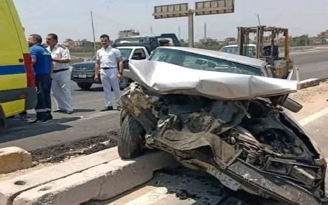 مصرع 9 أشخاص وإصابة 11 آخرين في حادث سير بشمال مصر