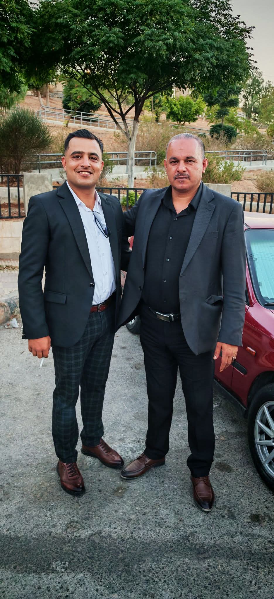 الدكتور محمد خير الحواتمة يهنئ شقيقه أيمن بمناسبة خطوبته