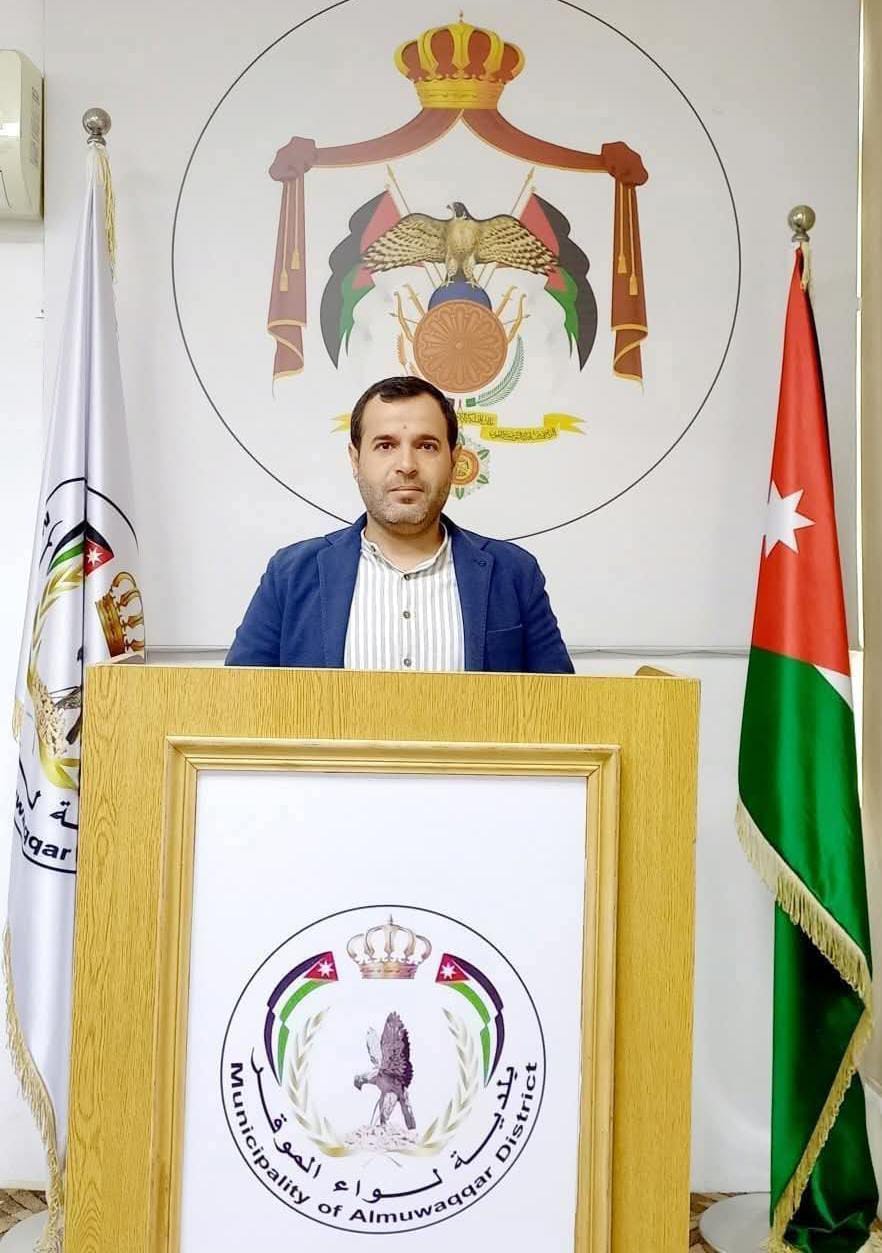 سند الخريشة نائبًا لرئيس لجنة بلدية لواء الموقر