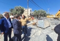 نقيب المهندسين يتفقد موقع انهيار عمارة في إربد