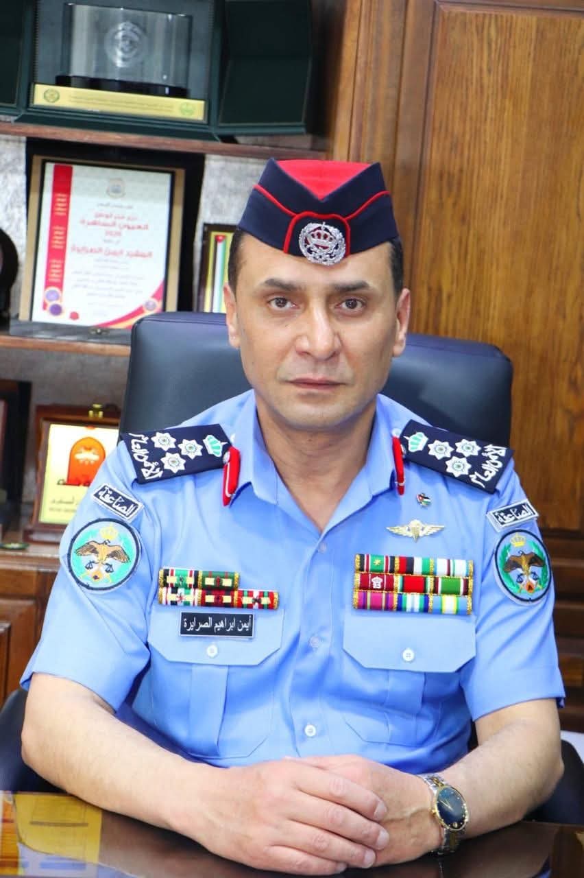 الجبور وحميدان يهنئون العميد أيمن الصرايرة بتعيينه مديراً لشرطة العقبة