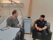مدير شرطة إربد يطمئن على صحة العقيد المتقاعد أحمد النصير باسم مدير الأمن العام