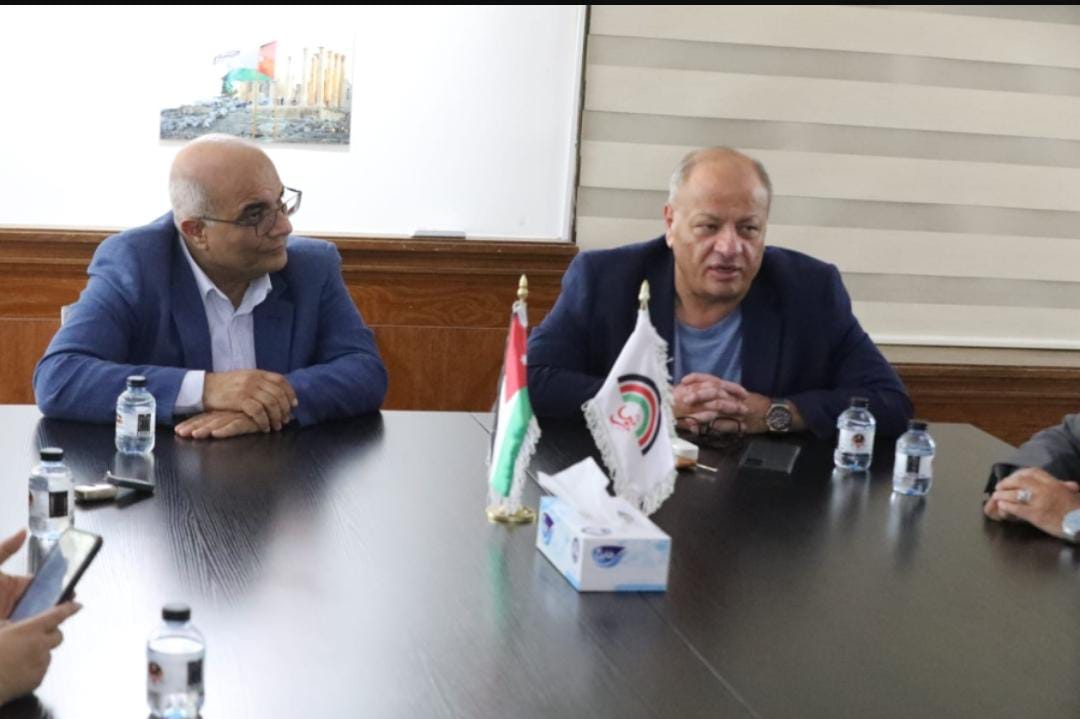 المومني وسماوي يبحثان سبل التعاون المشترك في مهرجان جرش