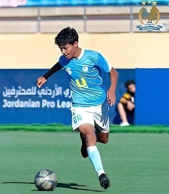 اختيار طارق الدهامشة من بين 4800 لاعب لتمثيل الأردن دولياً