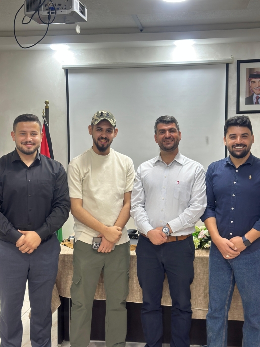مشاركة مجلس طلبة جامعة جرش في ورشة الحصاد المائي في الأردن