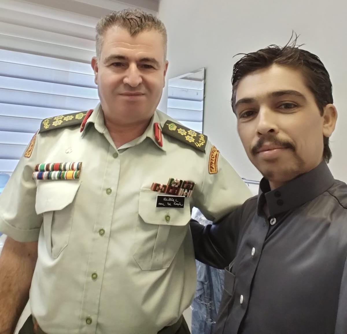 محمد الأسعد يتقدم بالشكر للخدمات الطبية الملكية