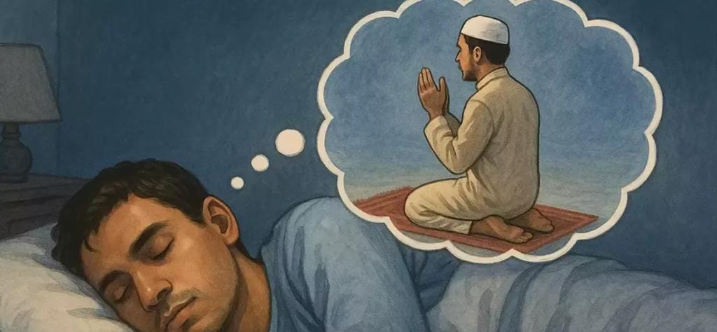 تصلي في السجن أو فوق السرير؟! تفسيرات مدهشة لأغرب أماكن الصلاة في المنام!