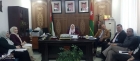 المصري تترأس اجتماعا لرؤساء الأقسام في مديرية تربية المزار الشمالي