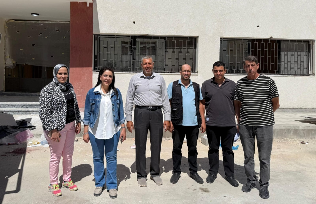 ابورمان تتفقد عطاء جاهزية مبنى الإضافات الصفية في مدرسة الخنساء الثانوية للبنات للعام ٢٠٢٥ ٢٠٢٦.