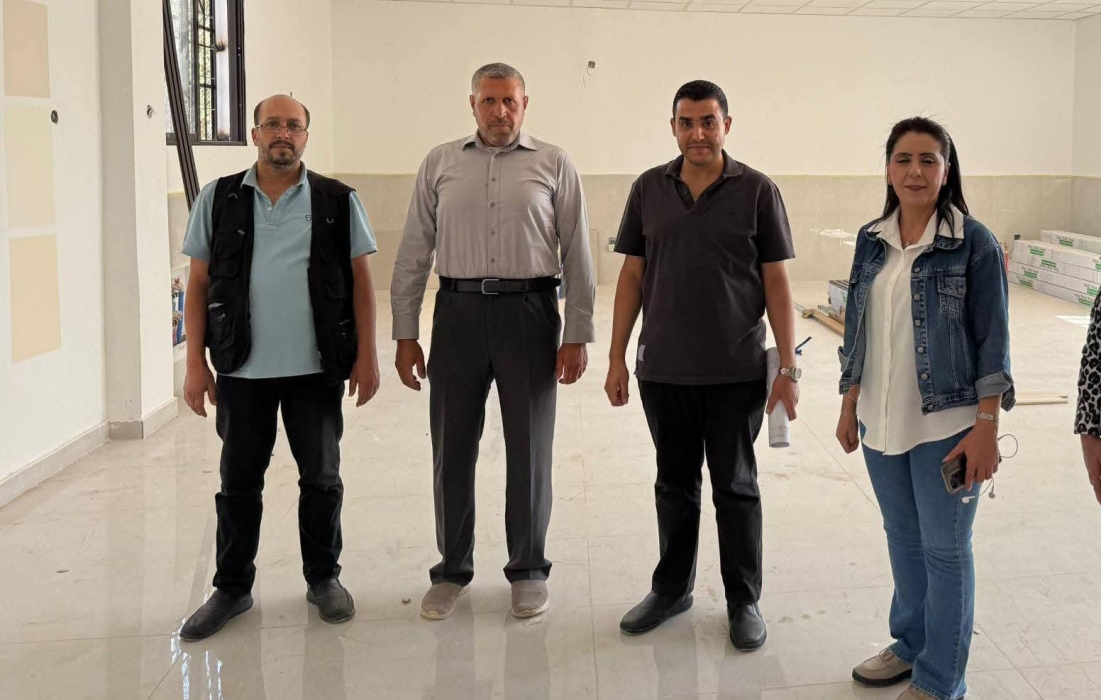 ابورمان تتفقد جاهزية عطاء صيانة وتأهيل مشغل الشعر والجمال BTEC  في مدرسة الخنساء الثانوية للعام ٢٠٢٥ ٢٠٢٦ .