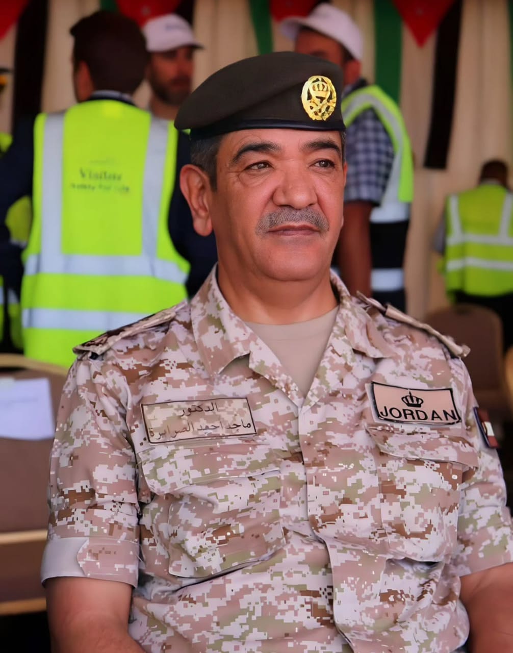 العميد الدكتور ماجد الصرايرة مديراً لمستشفى الحسين العسكري