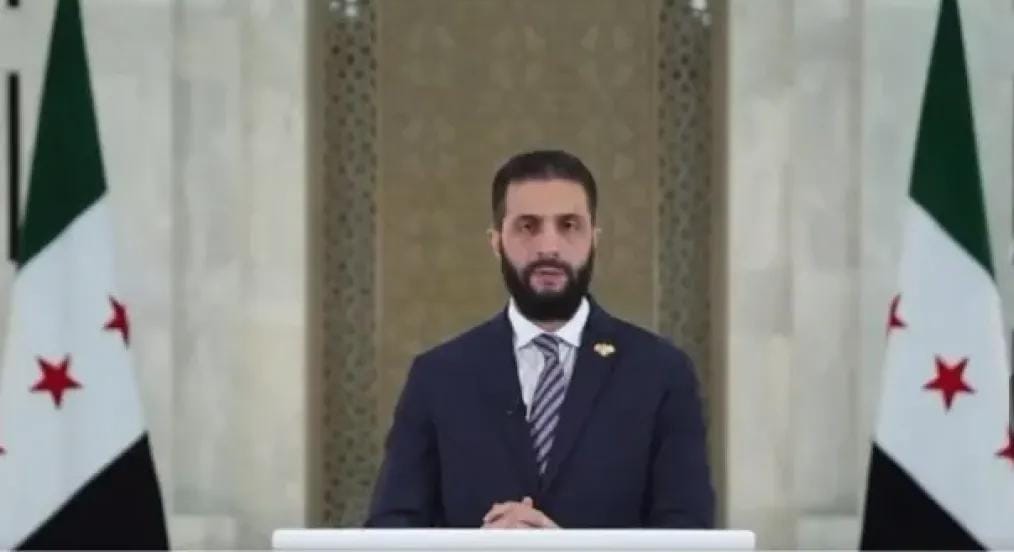 في أول ظهور لـ ”الشرع ”بعد القصف الإسرائيلي : لن نسمح بجرّنا إلى حرب جديدة