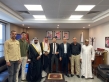 رئيس وأعضاء حزب العمل فرع معان يزورون رئيس لجنة بلدية معان الكبرى