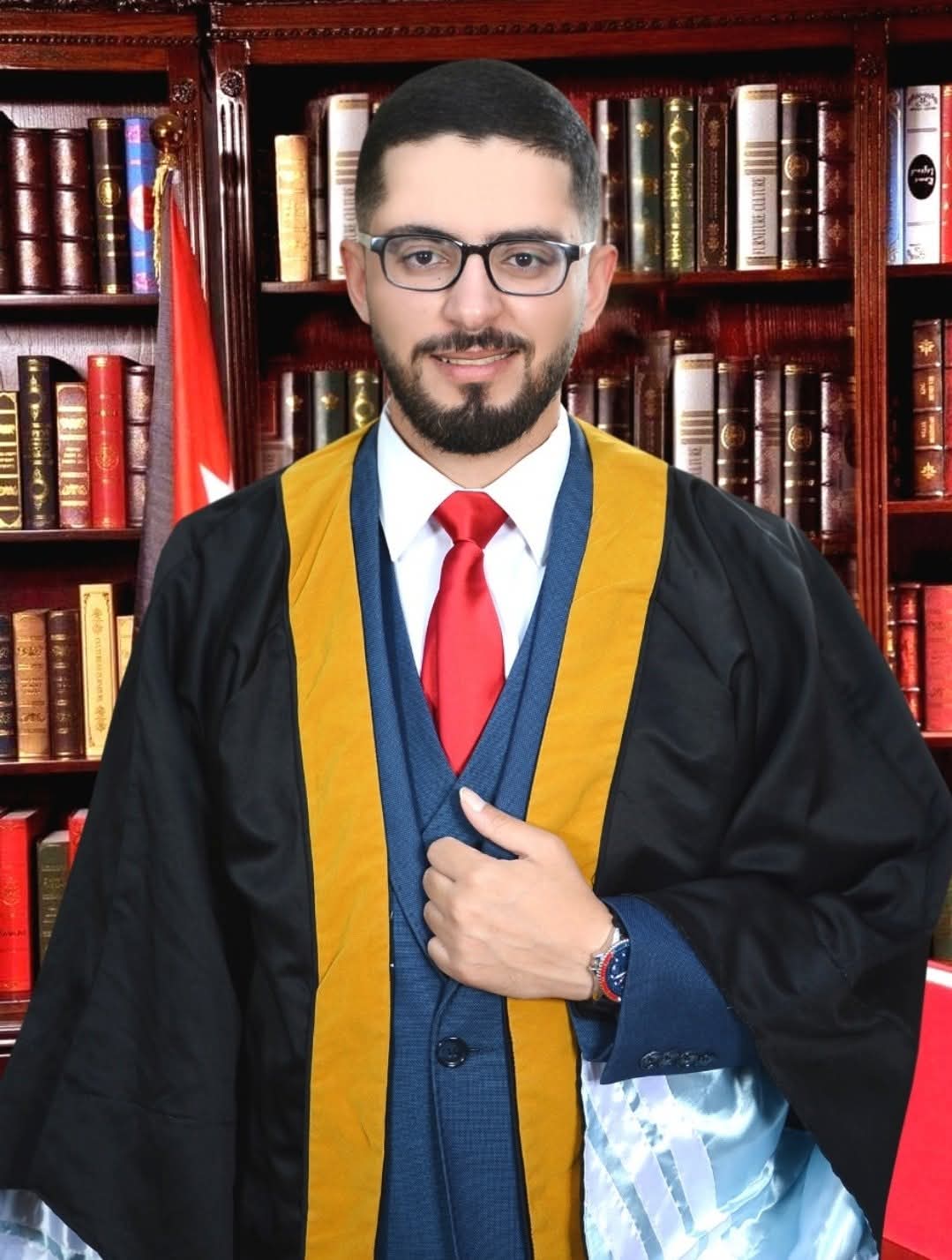 لؤي الشوابكة ينال درجة البكالوريوس في الهندسة الكيميائية