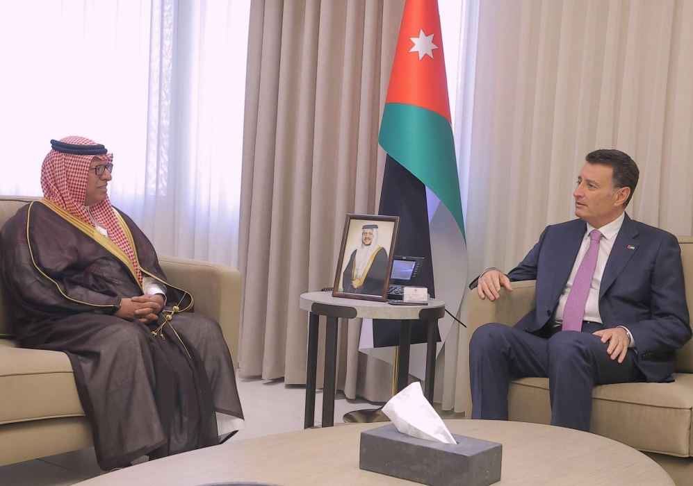 الصفدي يلتقي القائم بأعمال السفارة السعودية
