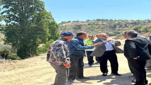 11 نسبة إنجاز مشروع وادي الطواحين في عجلون