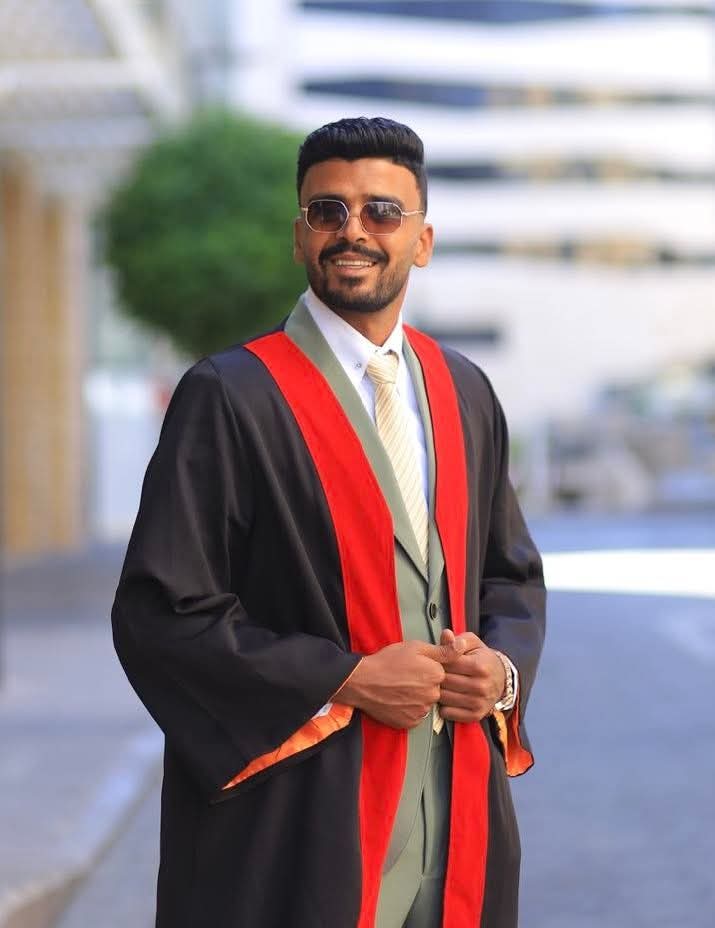حماده المعاقلة يحقق الامتياز في التربية الرياضية
